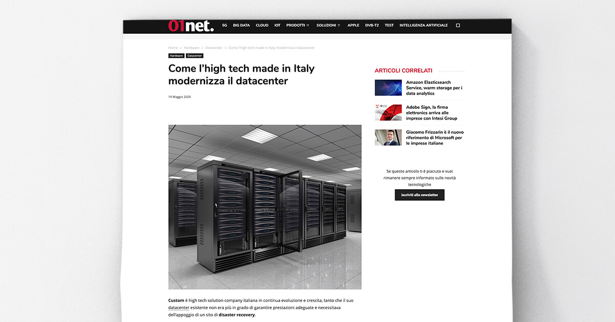 thumb_01net. - Come l’high tech made in Italy modernizza il datacenter